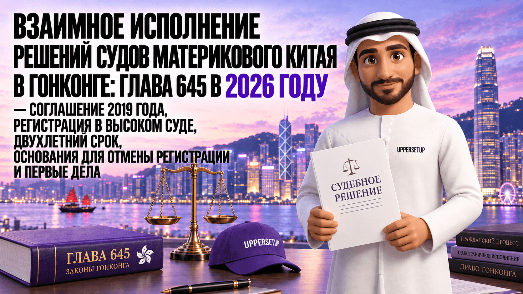 Взаимное исполнение материковых судебных решений в Гонконге: Cap. 645 в 2026 году — Соглашение 2019 года, регистрация в High Court, правило двух лет, основания отмены и первые дела