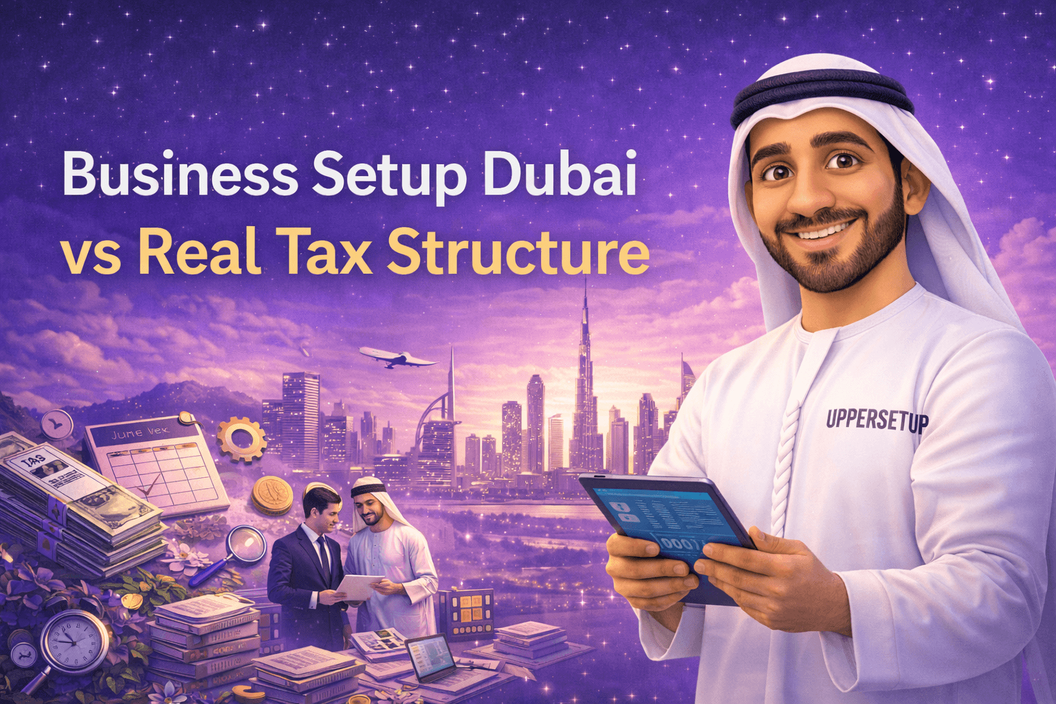 Business Setup Dubai vs Real Tax Structure: What Entrepreneurs Misunderstand