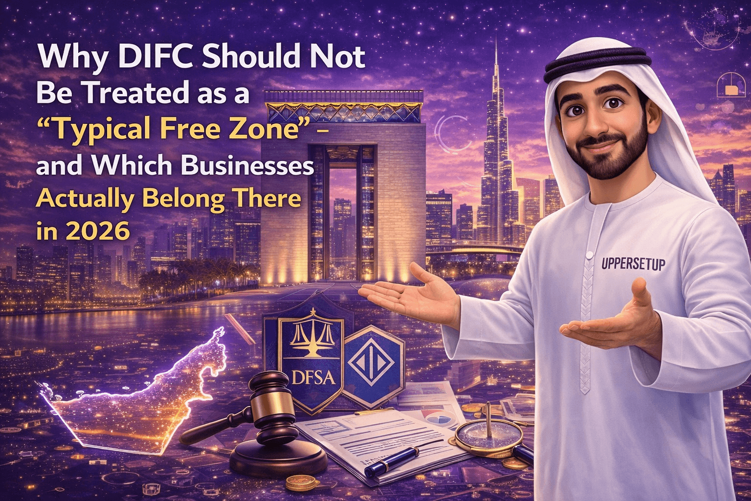 Почему DIFC нельзя рассматривать как «обычную свободную зону» — и какие бизнесы действительно должны там находиться в 2026 году