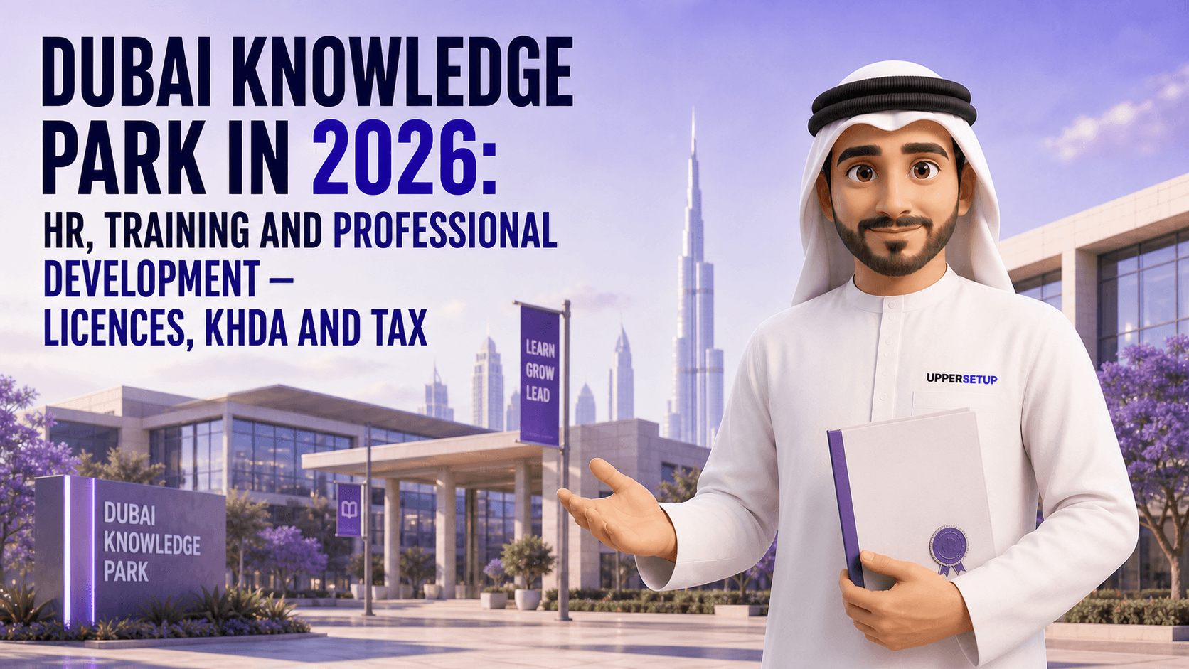 Dubai Knowledge Park in 2026: HR, Training and Professional Development — Licences, KHDA and Tax