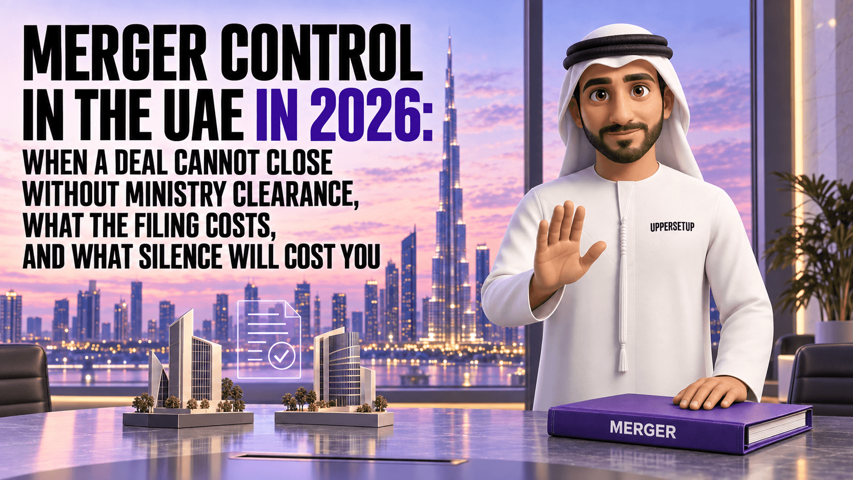Merger Control in the UAE in 2026: When a Deal Cannot Close Without Ministry Clearance, What the Filing Costs, and What Silence Will Cost You