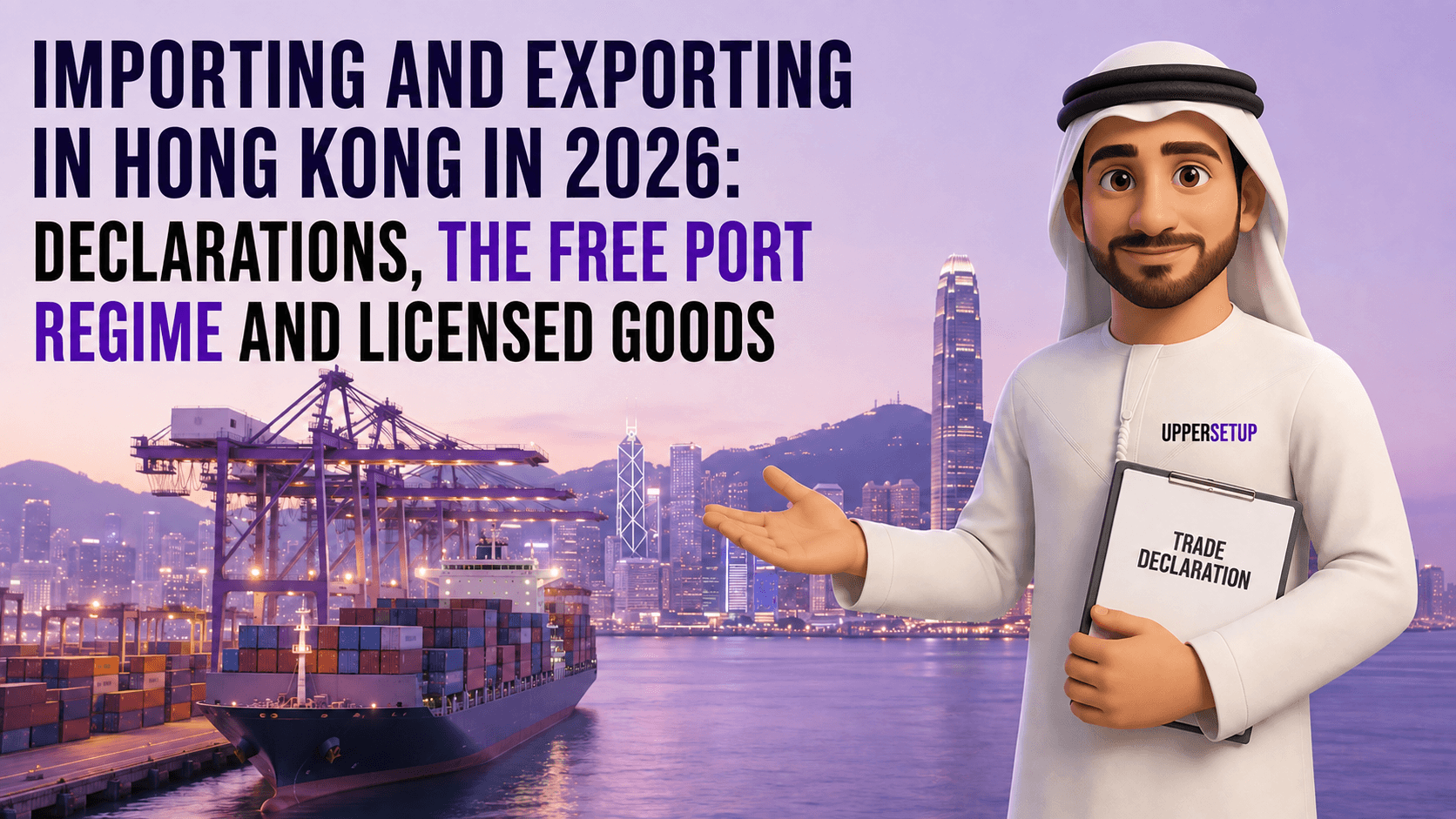 Importing and exporting in Hong Kong in 2026: declarations, the free port regime and licensed goods