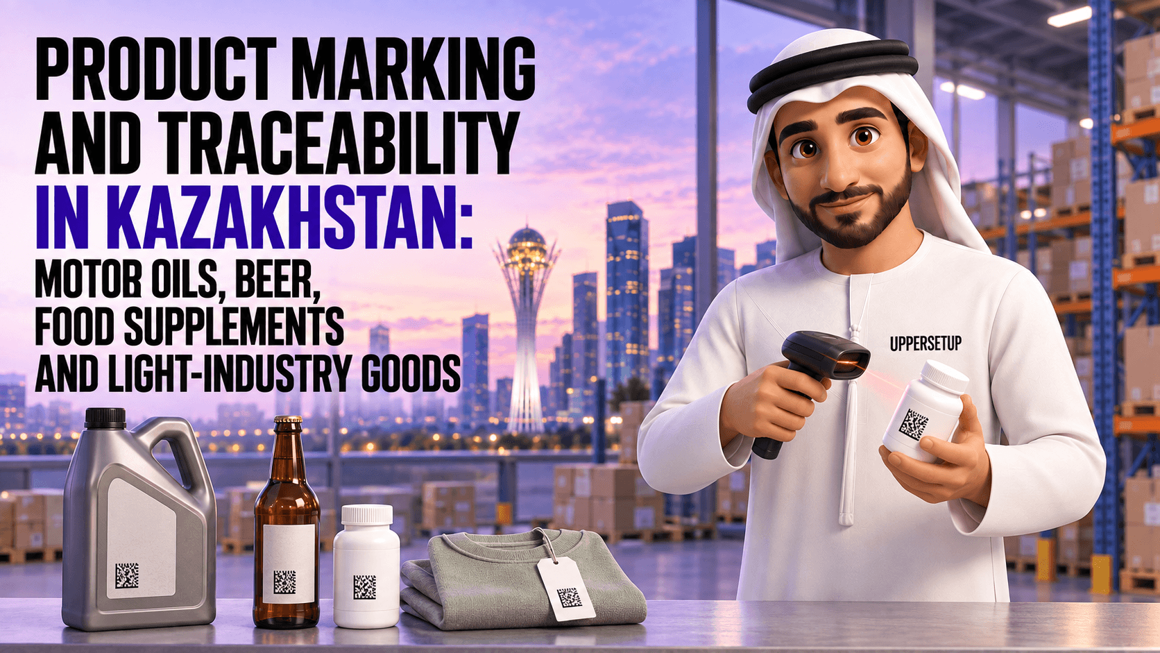 Product Marking and Traceability in Kazakhstan: Motor Oils, Beer, Food Supplements and Light-Industry Goods, 2026–2029