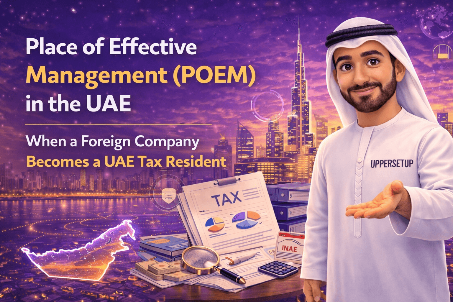 Place of Effective Management (POEM) in the UAE: When a Foreign Company Becomes a UAE Tax Resident