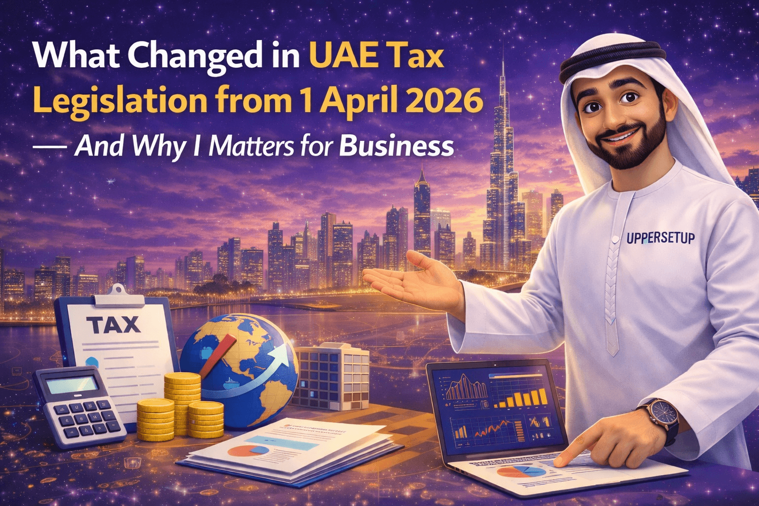 What changed in uae tax legislation from 1 april 2026: an in-depth analysis for businesses, investors, and international groups