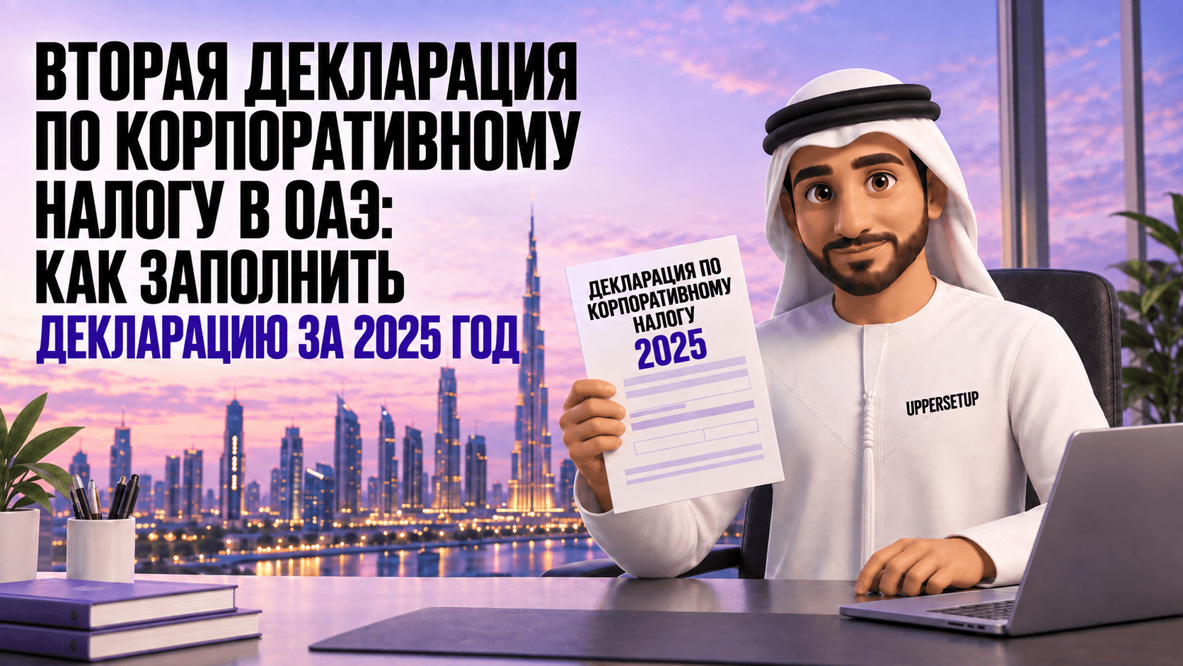 Вторая декларация по корпоративному налогу в ОАЭ: как заполнить отчёт за 2025 год