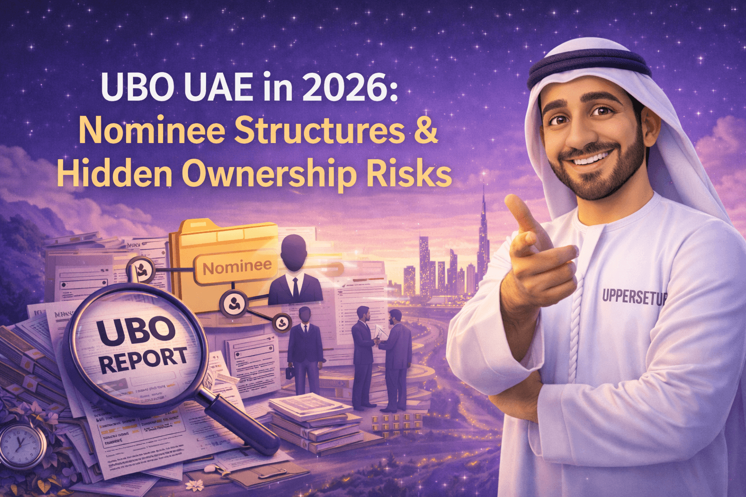 UBO in the UAE in 2026: Real Control, Beneficial Ownership Disclosure, and Tax Risks of Hidden Ownership
