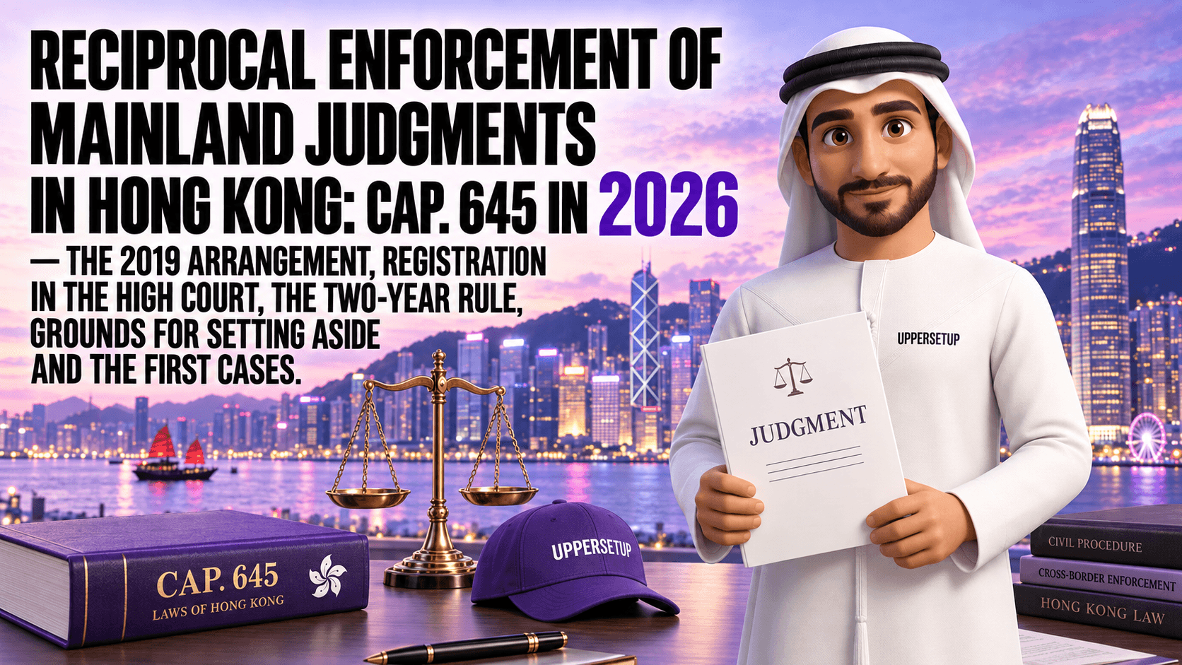 Reciprocal Enforcement of Mainland Judgments in Hong Kong: Cap. 645 in 2026 — the 2019 Arrangement, Registration in the High Court, the Two-Year Rule, Grounds for Setting Aside and the First Cases