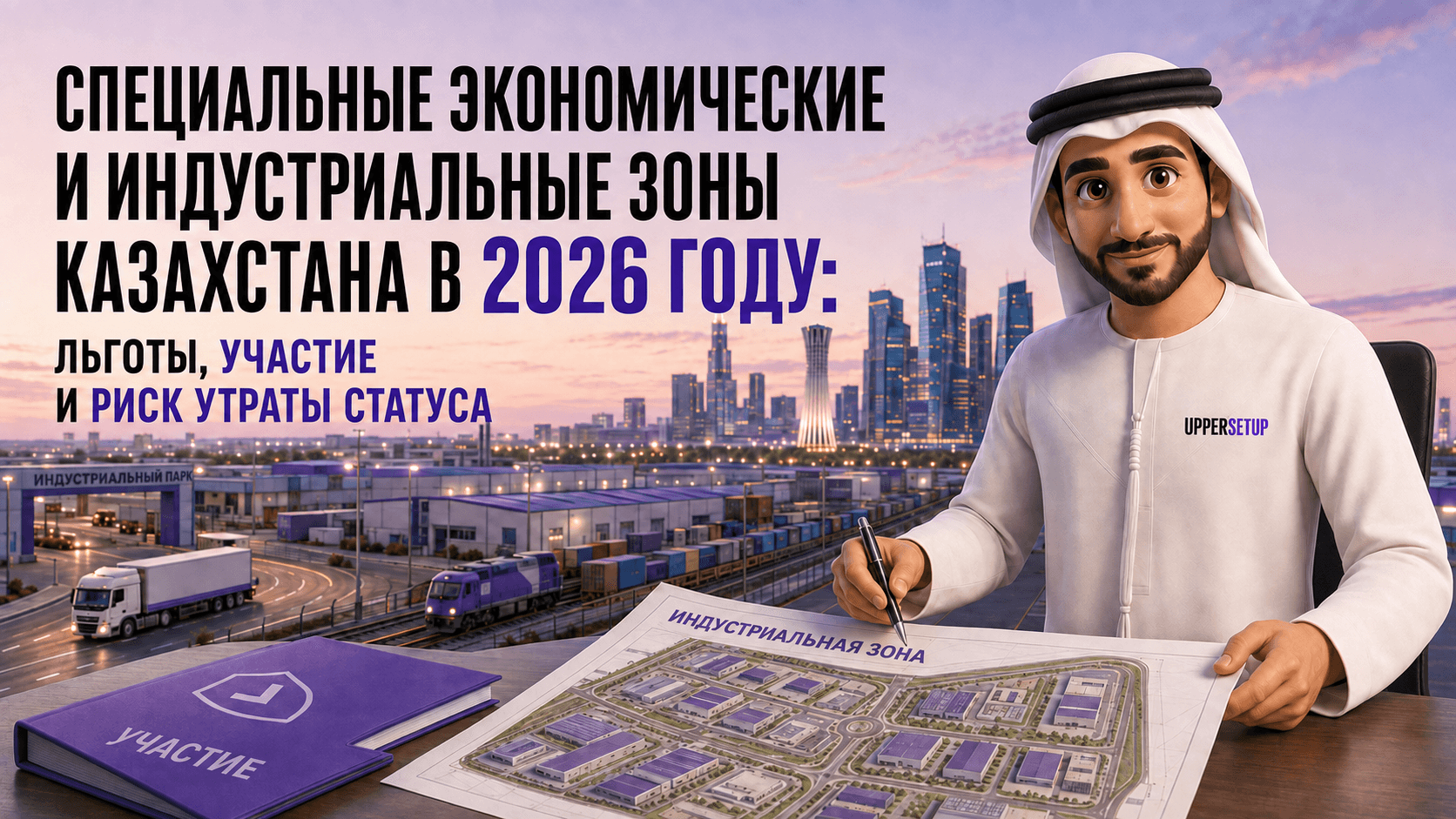 СЭЗ и индустриальные зоны Казахстана в 2026 году: льготы, участие и риски утраты статуса