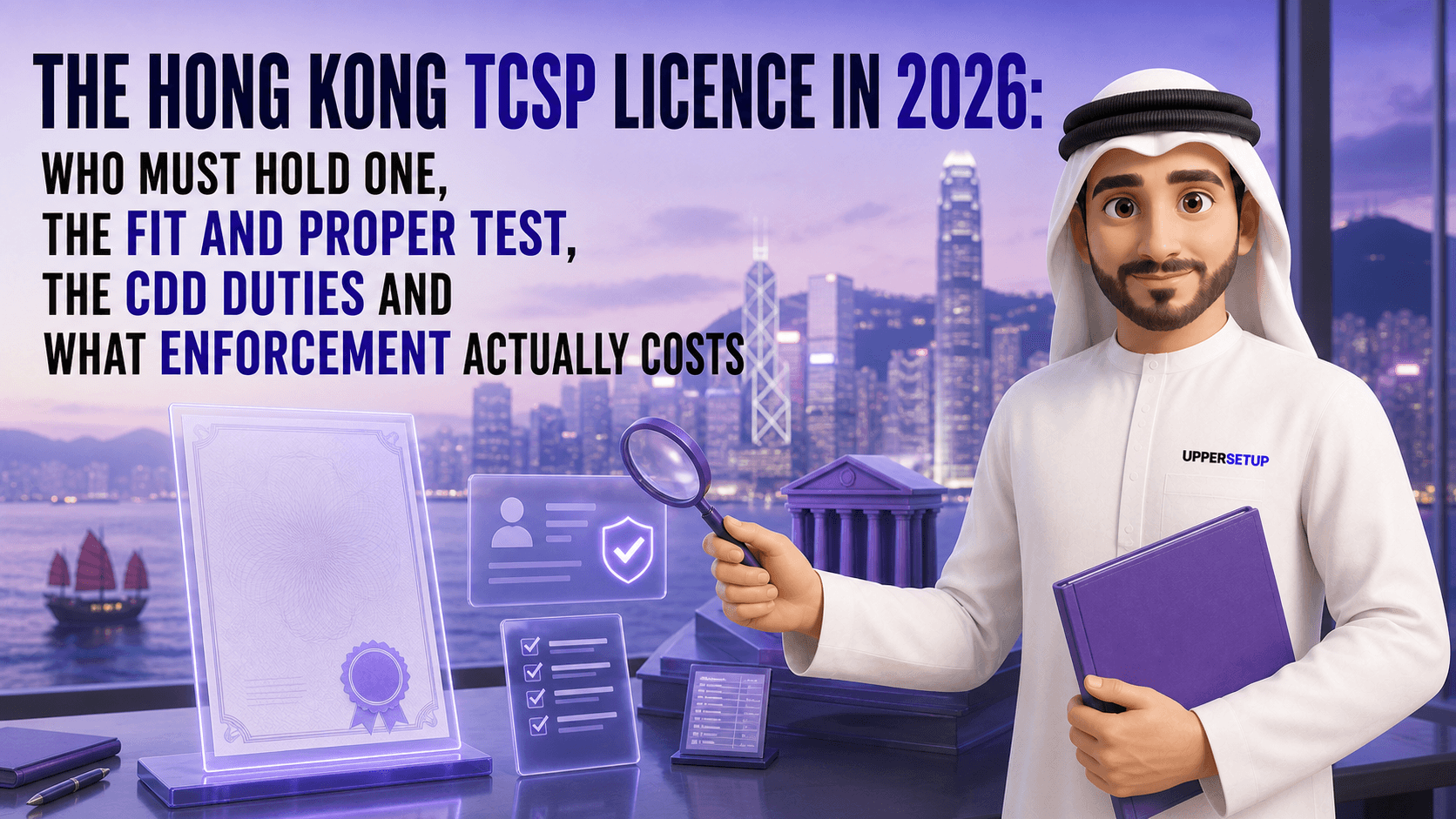 The Hong Kong TCSP Licence in 2026: Who Must Hold One, the Fit and Proper Test, the CDD Duties and What Enforcement Actually Costs