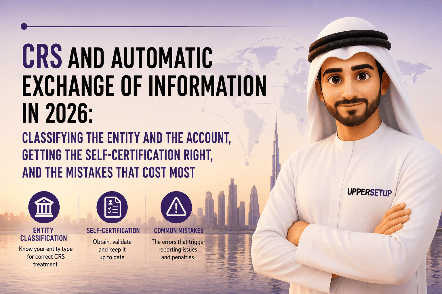 CRS and Automatic Exchange of Information in 2026: Classifying the Entity and the Account, Getting the Self-Certification Right, and the Mistakes That Cost Most