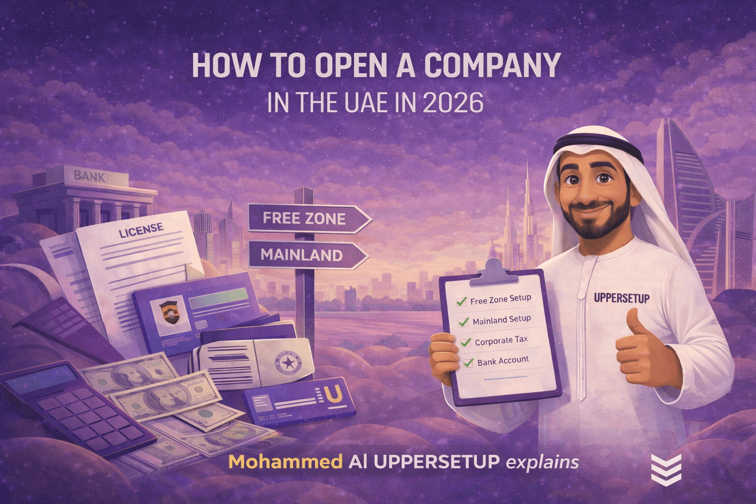 How to Open a Company in the UAE in 2026